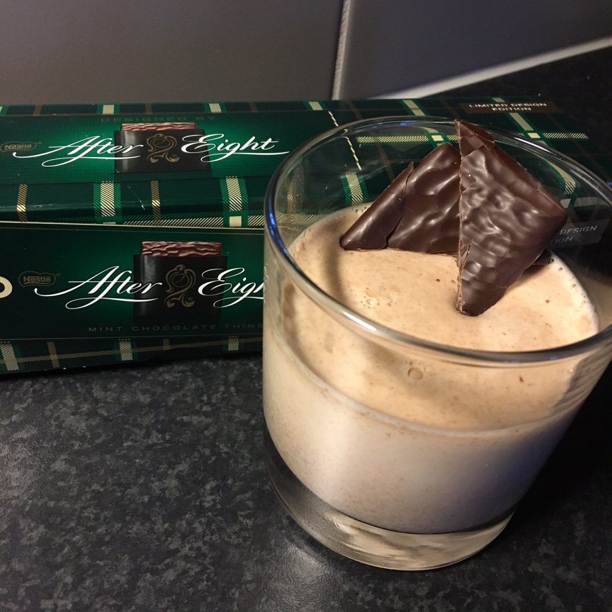 After Eight Pannacotta