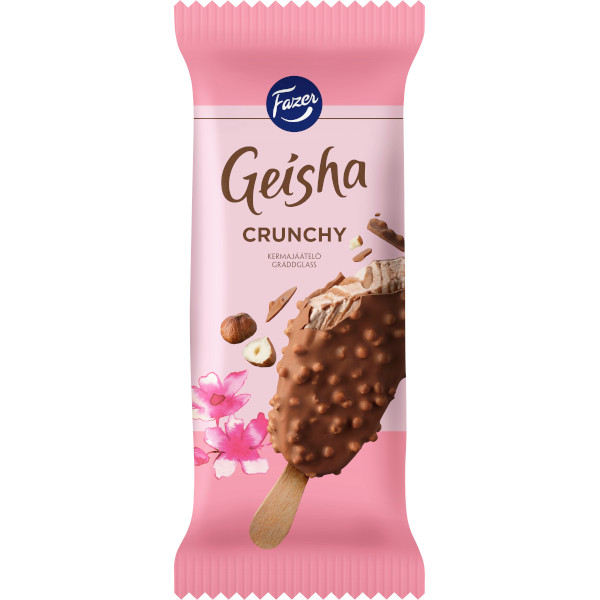 Fazer Glasspinne Geisha Crunchy