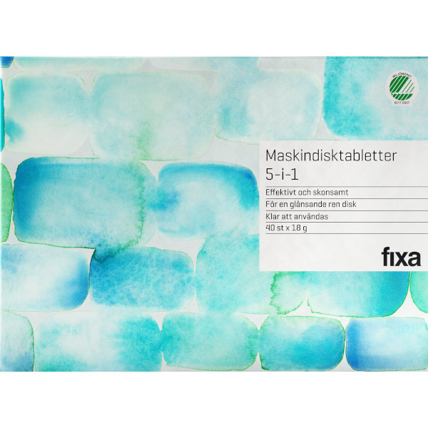 Fixa Maskindisktabletter 5-i-1