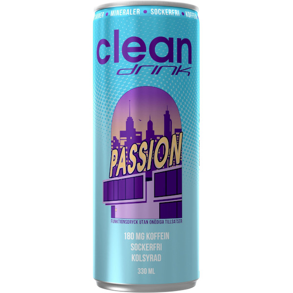 Clean Drink Funktionsdryck Passion