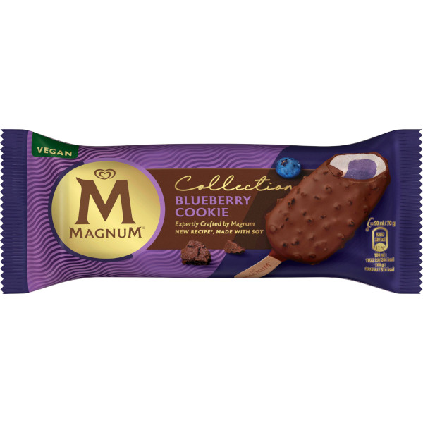 Magnum Glasspinne Blueberry Cookie Vegan