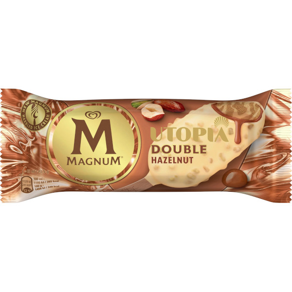 Magnum Glasspinne Utopia Double Hazelnut