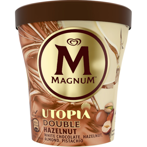 Magnum Glass Utopia Double Hazelnut