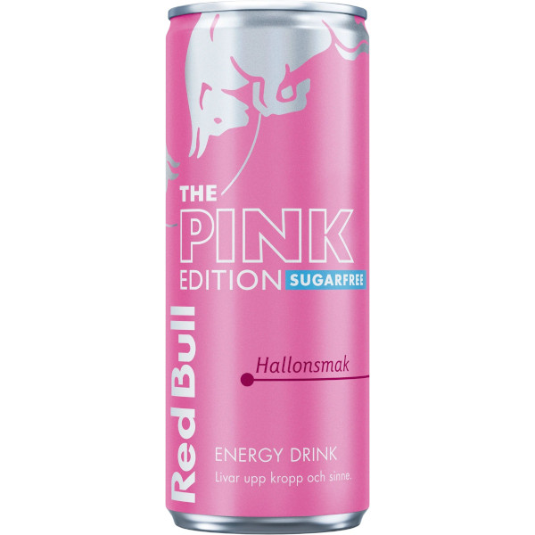 Red Bull Energidryck Pink Edition Hallonsmak Sugarfree