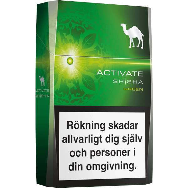 Camel Cigaretter Activate Shisha Green