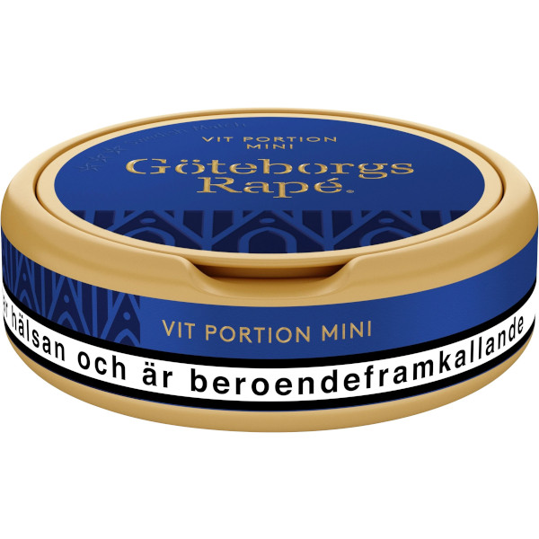 Göteborgs Rapé Portionssnus Vit Mini