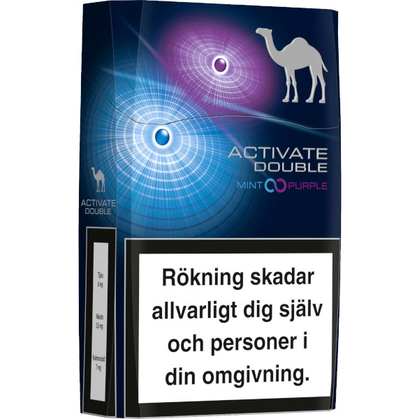 Camel Cigaretter Activate Double Mint Purple