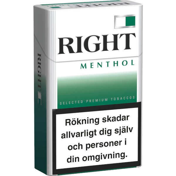 Right Cigaretter Menthol