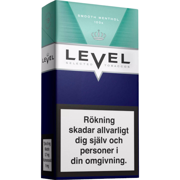 Level Cigaretter Smooth Menthol 100s