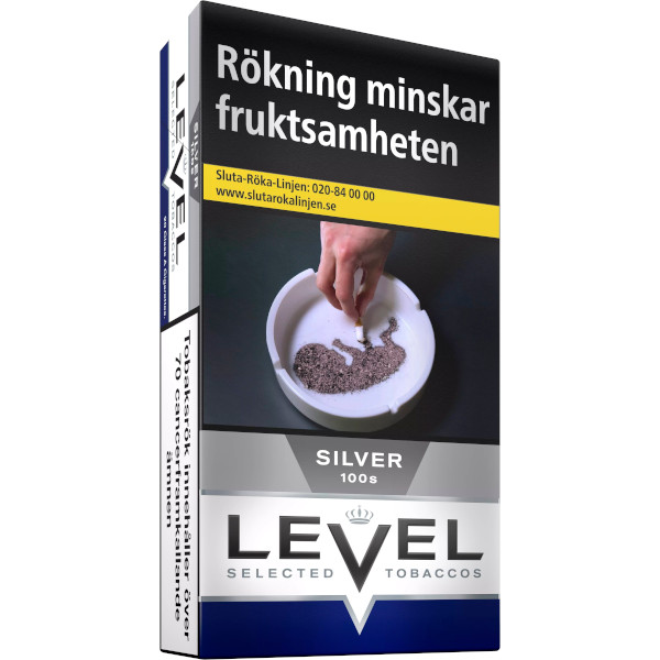 Level Cigaretter Silver 100s