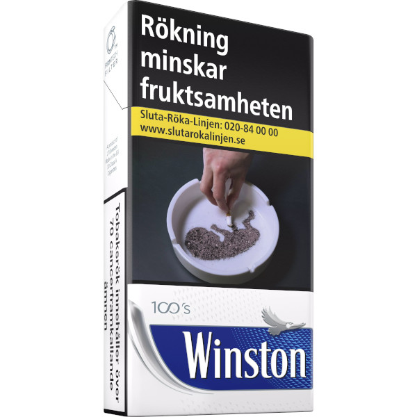 Winston Cigaretter Blue 100s