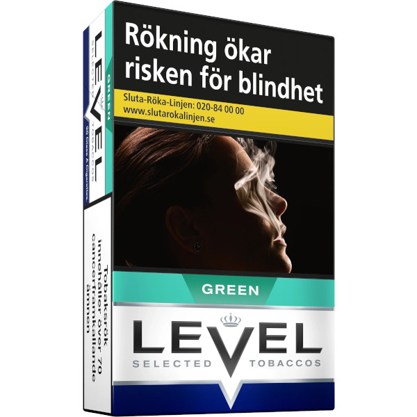 Level Cigaretter Green