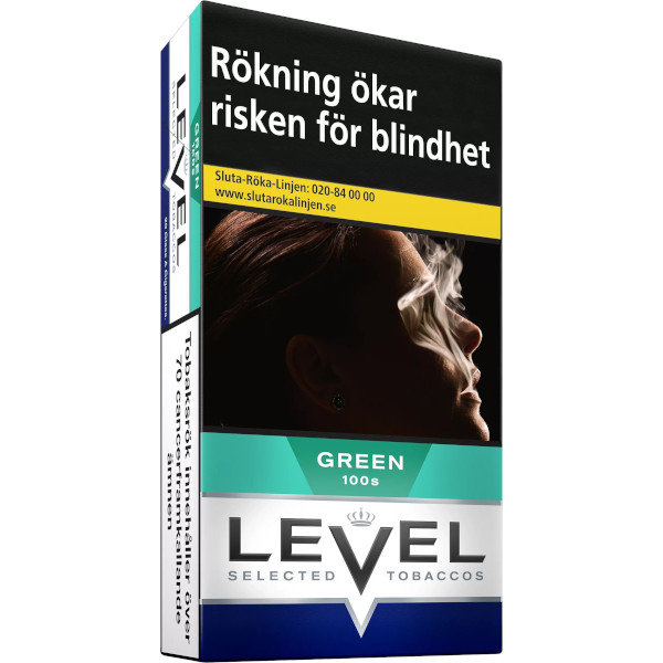 Level Cigaretter Green 100s