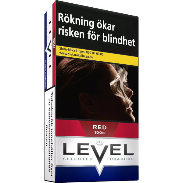 Level Cigaretter Red 100s
