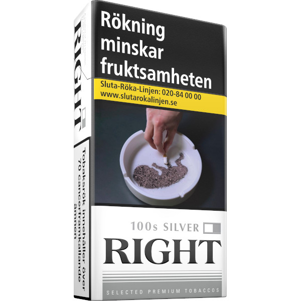 Right Cigaretter Silver 100s