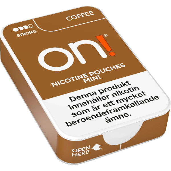 on! Nikotinpåsar Coffee 6mg