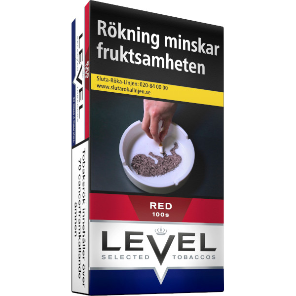 Level Cigaretter Red 100s