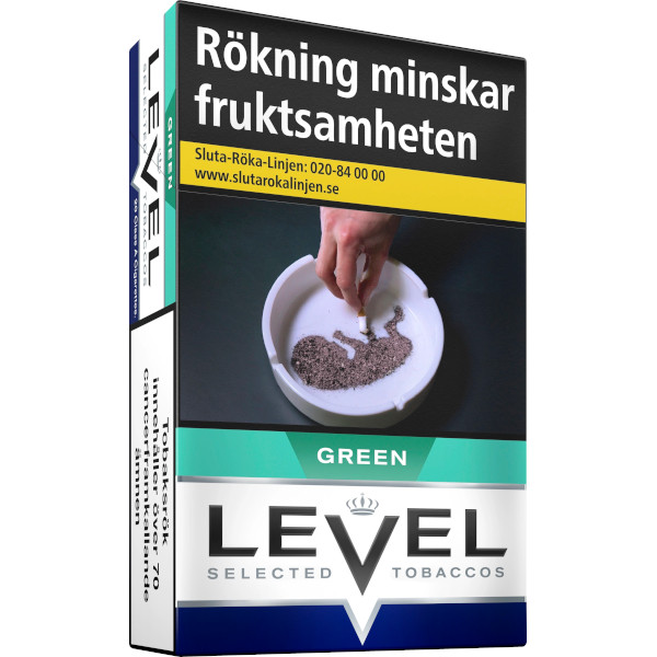 Level Cigaretter Green