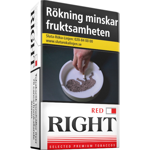 Right Cigaretter Red