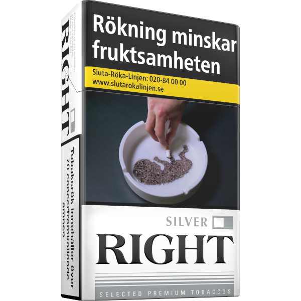 Right Cigaretter Silver