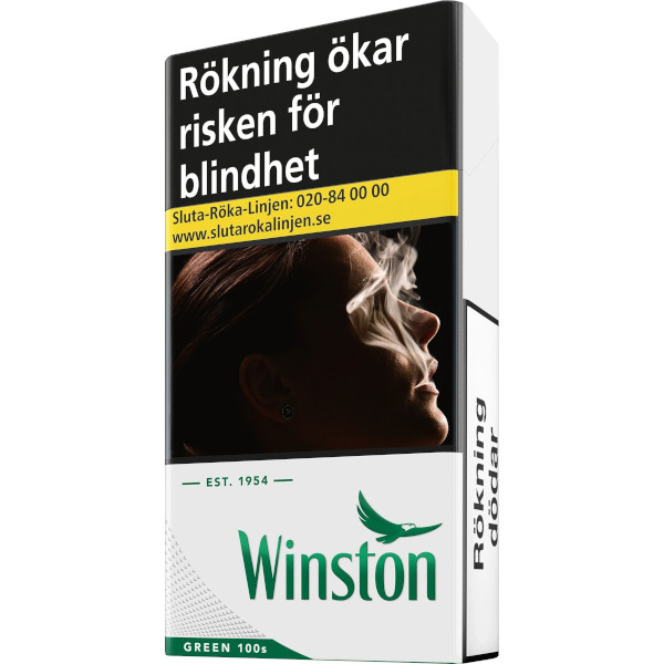 Winston Cigaretter Green 100s