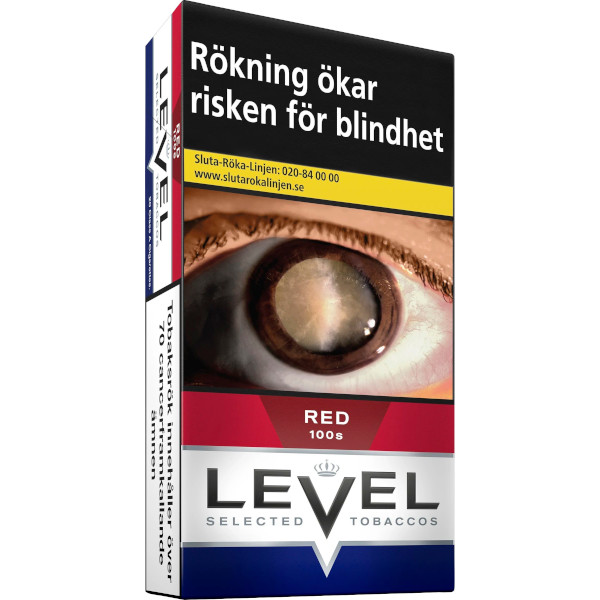 Level Cigaretter Red 100s