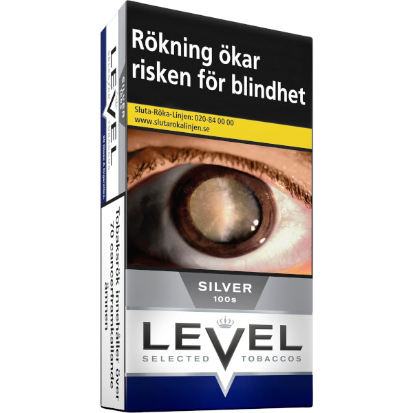 Level Cigaretter Silver 100s