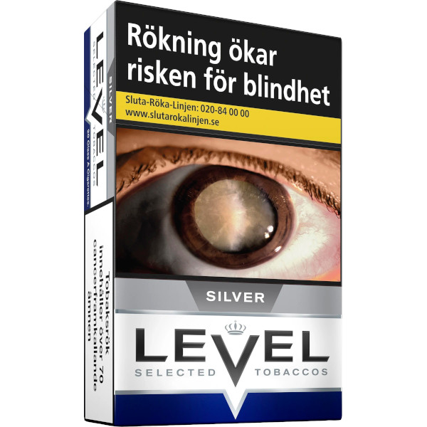 Level Cigaretter Silver