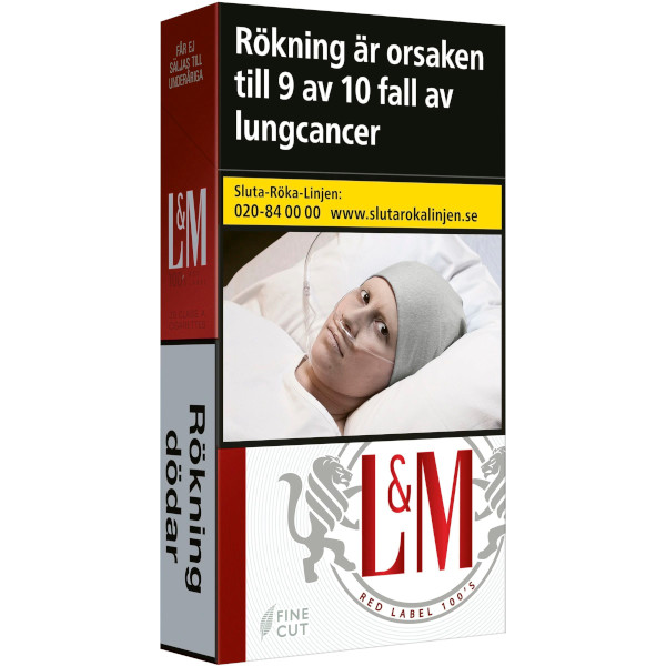 L&M Cigaretter Fine Cut Red 100s