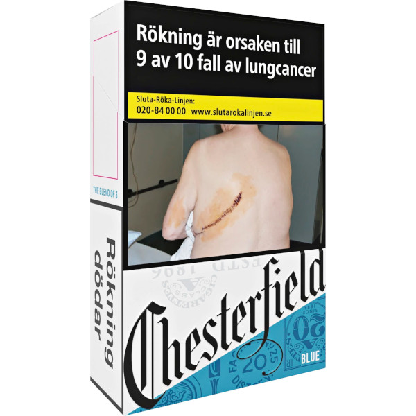 Chesterfield Cigaretter Blue