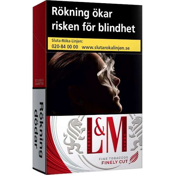 L&M Cigaretter Finely Cut Red