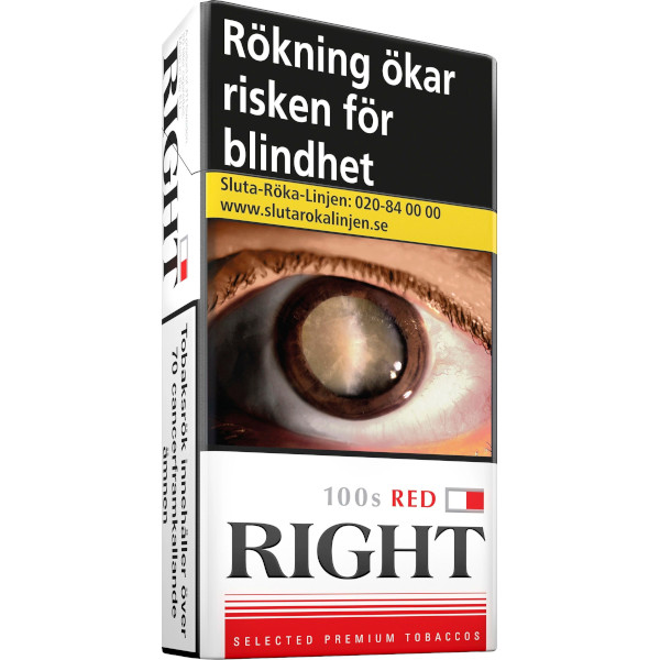 Right Cigaretter Red 100s