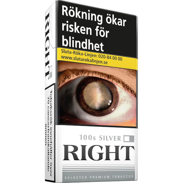 Right Cigaretter Silver 100s