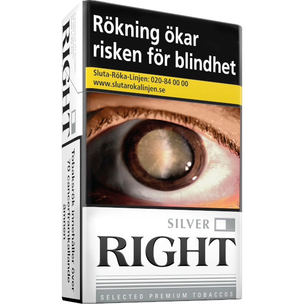 Right Cigaretter Silver