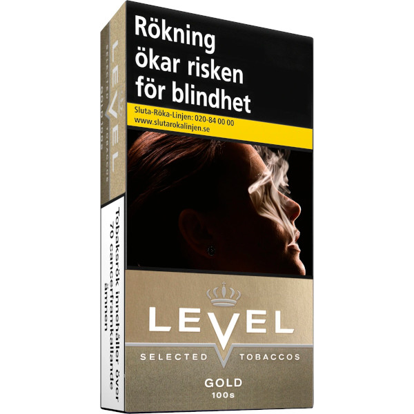 Level Cigaretter Gold 100s