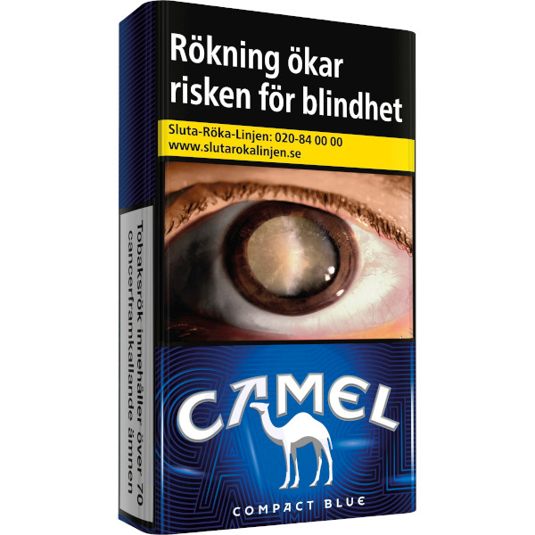 Camel Cigaretter Compact Blue