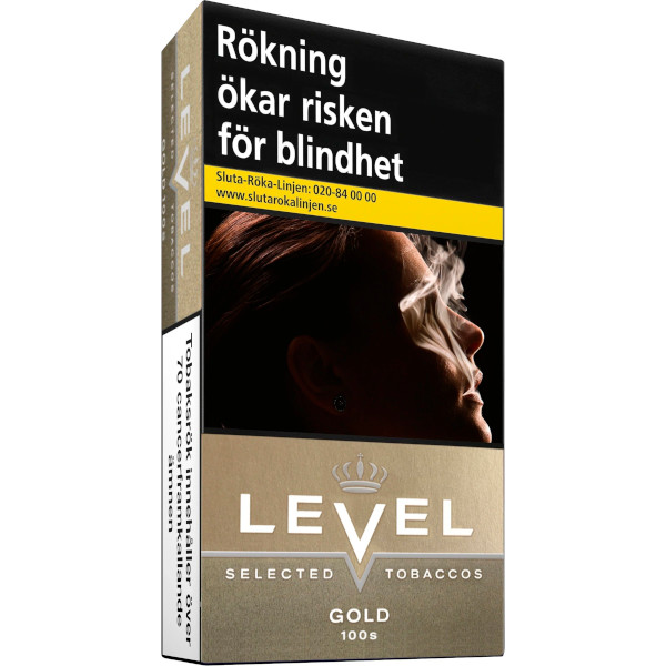 Level Cigaretter Gold 100s