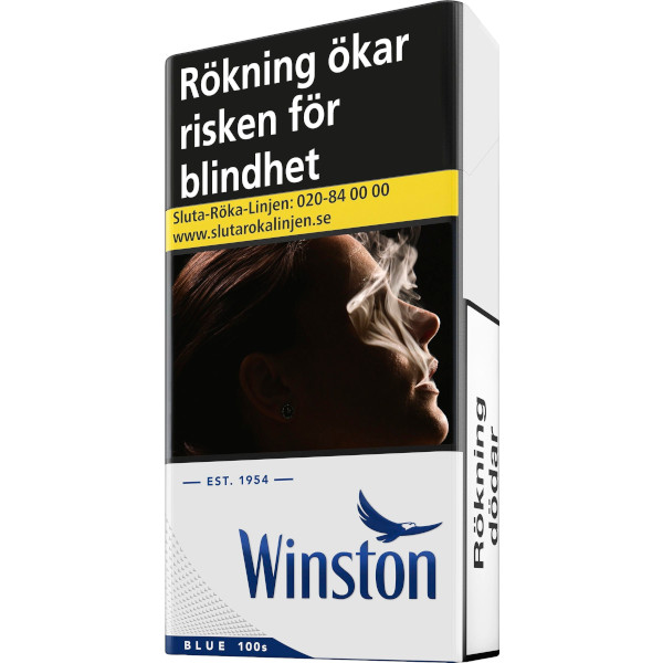 Winston Cigaretter Blue 100s