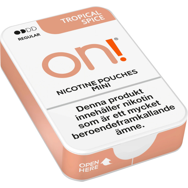 on! Nikotinpåsar Tropical Spice 3mg