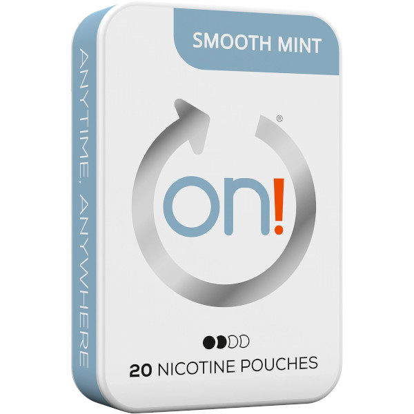 on! Nikotinpåsar Smooth Mint 3mg