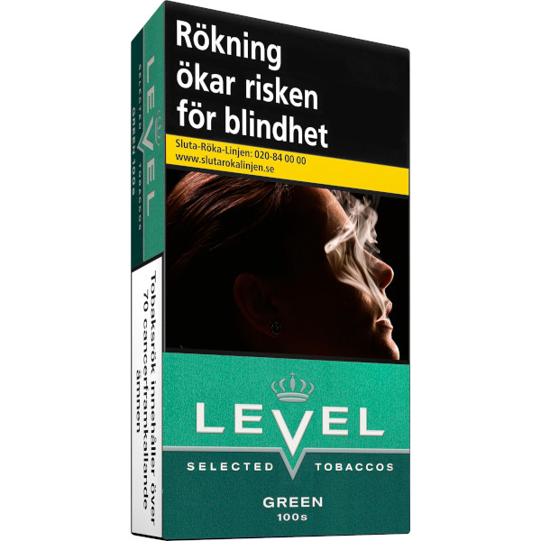 Level Cigaretter Green 100s
