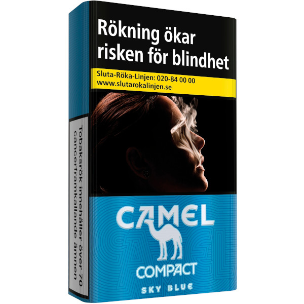 Camel Cigaretter Compact Sky Blue