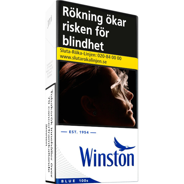 Winston Cigaretter Blue 100s