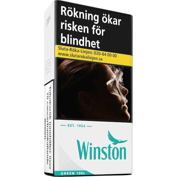 Winston Cigaretter Green 100s