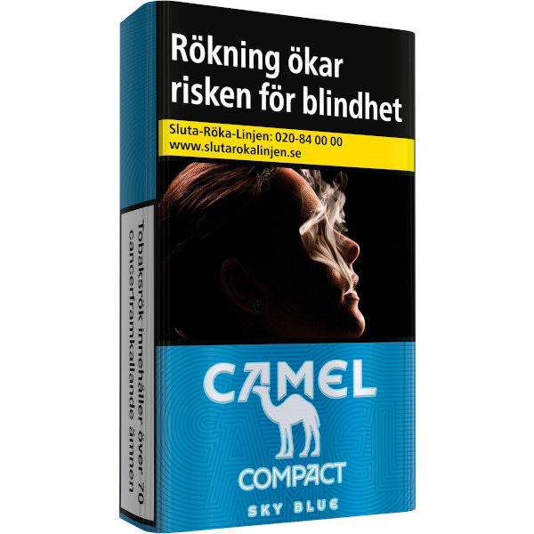 Camel Cigaretter Compact Sky Blue