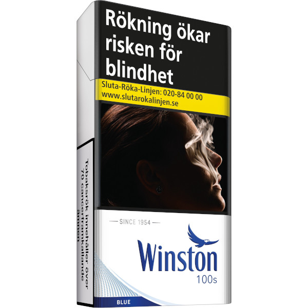 Winston Cigaretter Blue 100s