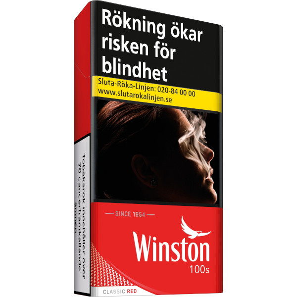 Winston Cigaretter Classic Red 100s