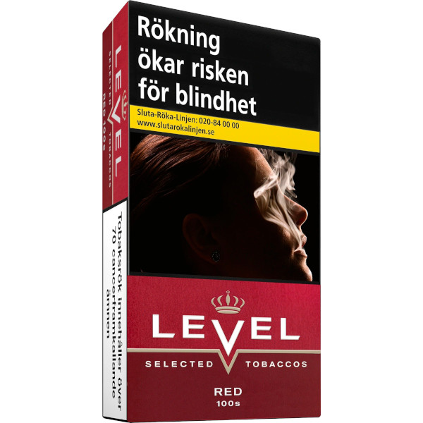 Level Cigaretter Red 100s