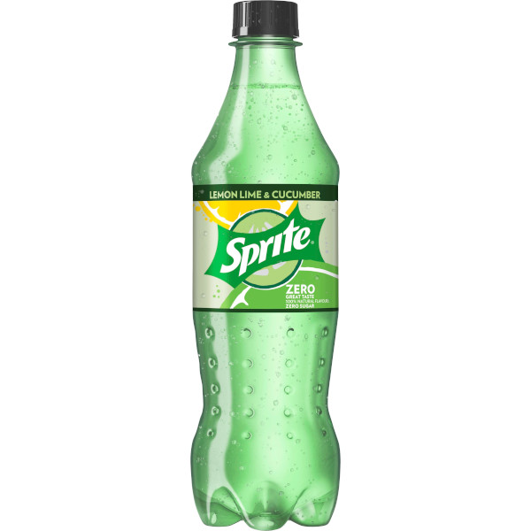 Sprite Läsk Lemon-Lime & Cucumber Zero