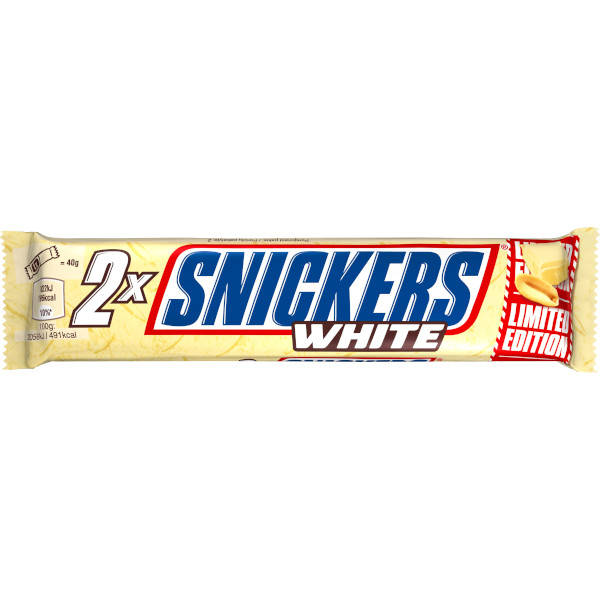 Snickers Chokladbit White